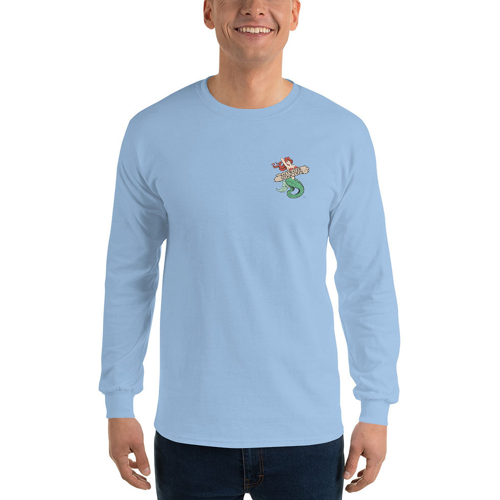 Thumbnail: Saltwater Seduction Orange Beach Men’s Long Sleeve Shirt