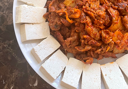 Dubu Kimchi (두부김치)