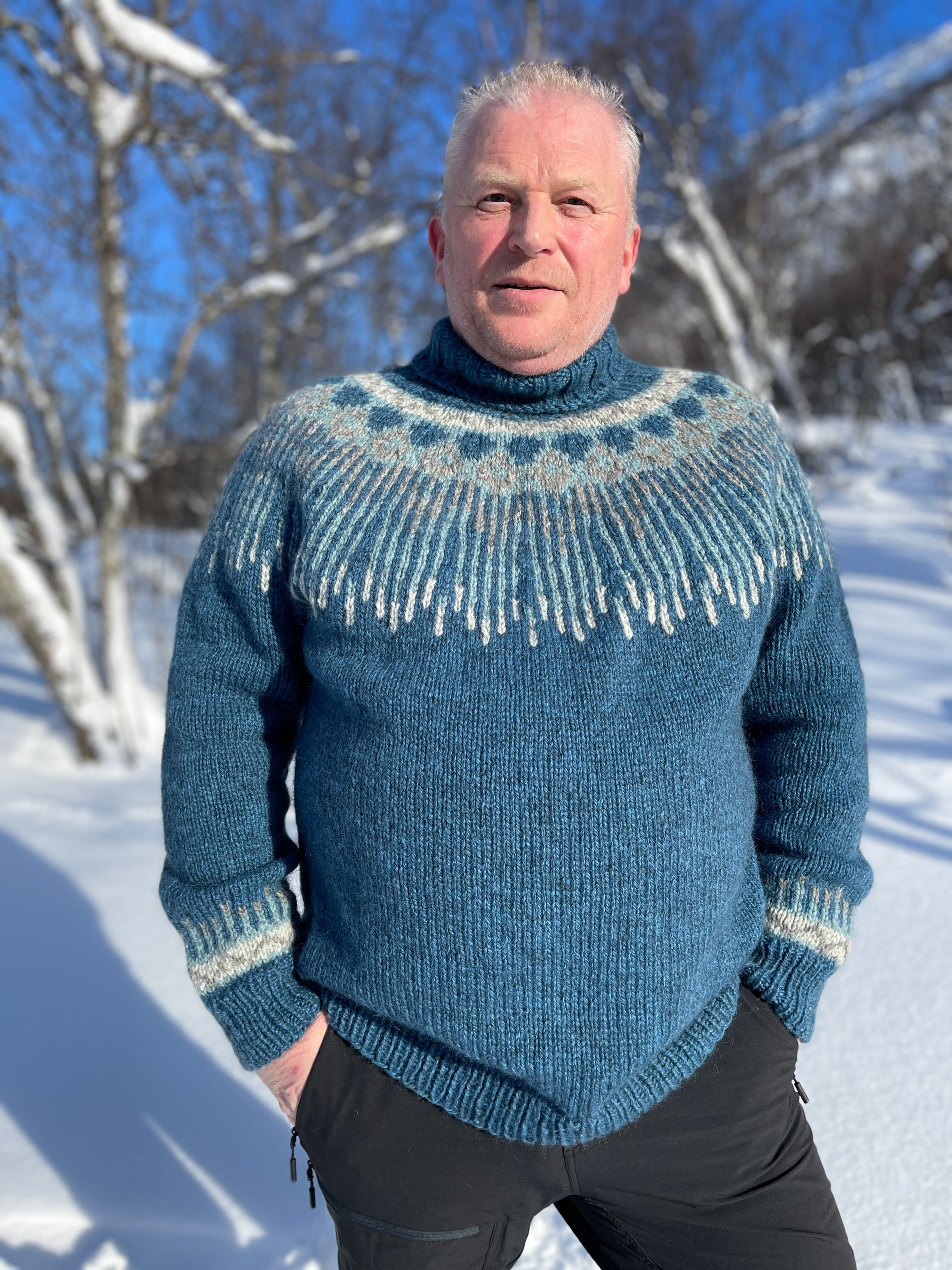 10078 Hopi Polar dongeriblå Blåne