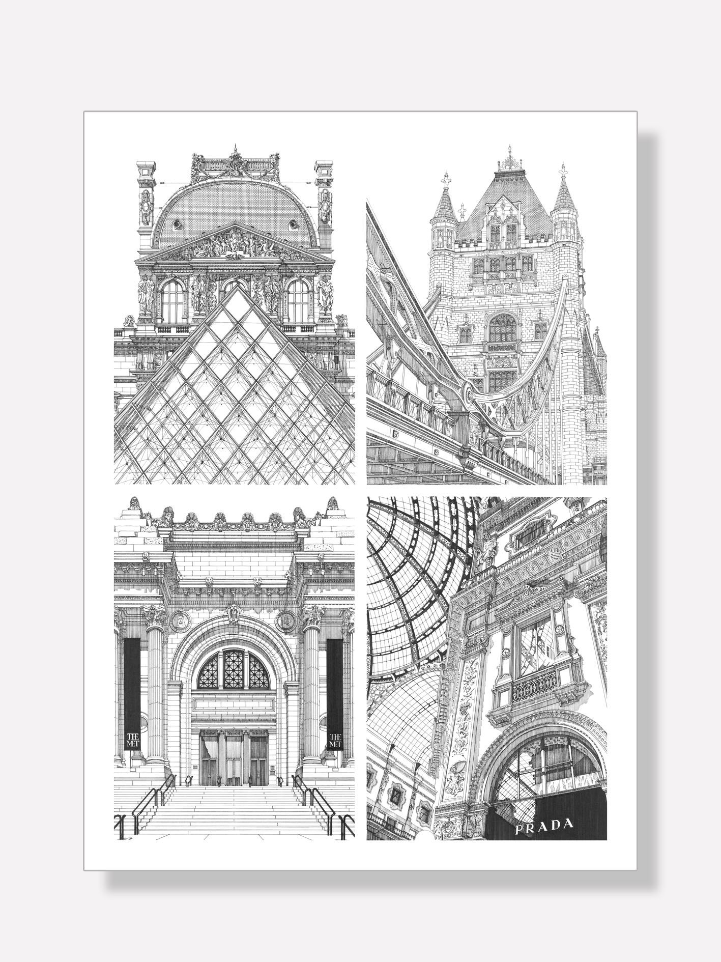 "POSTCARDS FROM FASHION WEEK" The Four Fashion Capitals