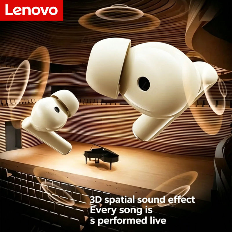 Thumbnail: Lenovo Bluetooth Wireless Headphones