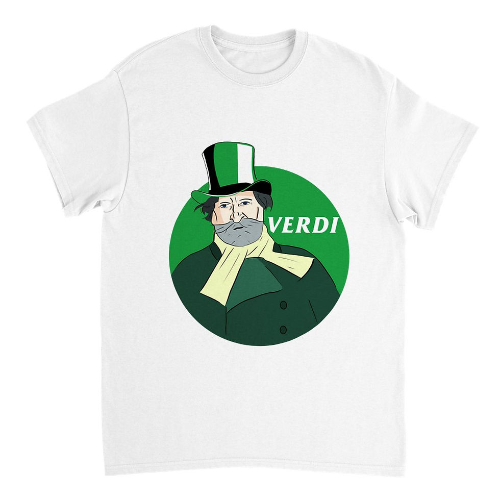 Thumbnail: Viva Verdi! Unisex Crewneck T-shirt