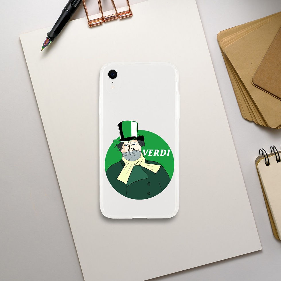 Thumbnail: Viva Verdi! Clear iPhone Case
