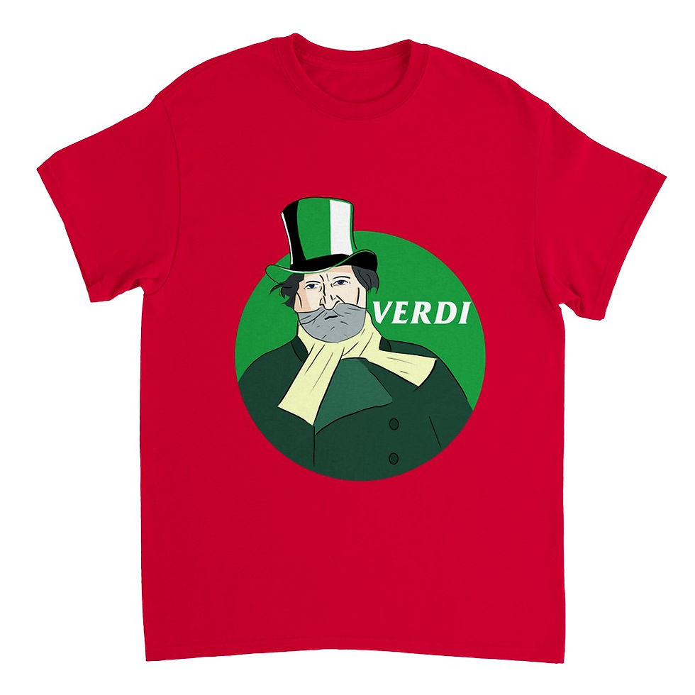 Thumbnail: Viva Verdi! Unisex Crewneck T-shirt