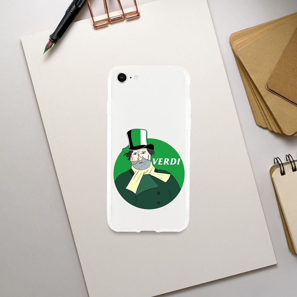 Thumbnail: Viva Verdi! Clear iPhone Case