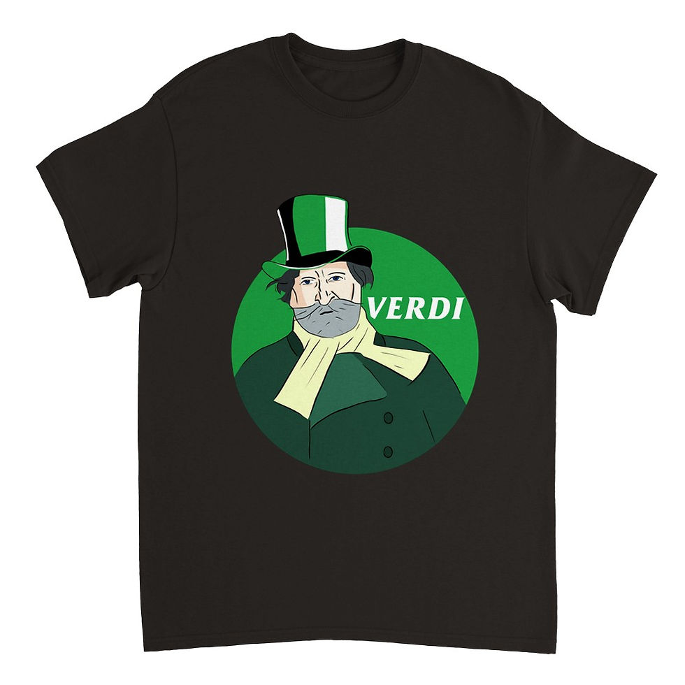 Thumbnail: Viva Verdi! Unisex Crewneck T-shirt