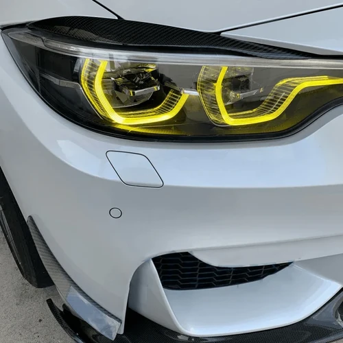 MODIFIED M F80 M3 / F82 F83 M4 LCI CSL Style Yellow/RGB DRL LED