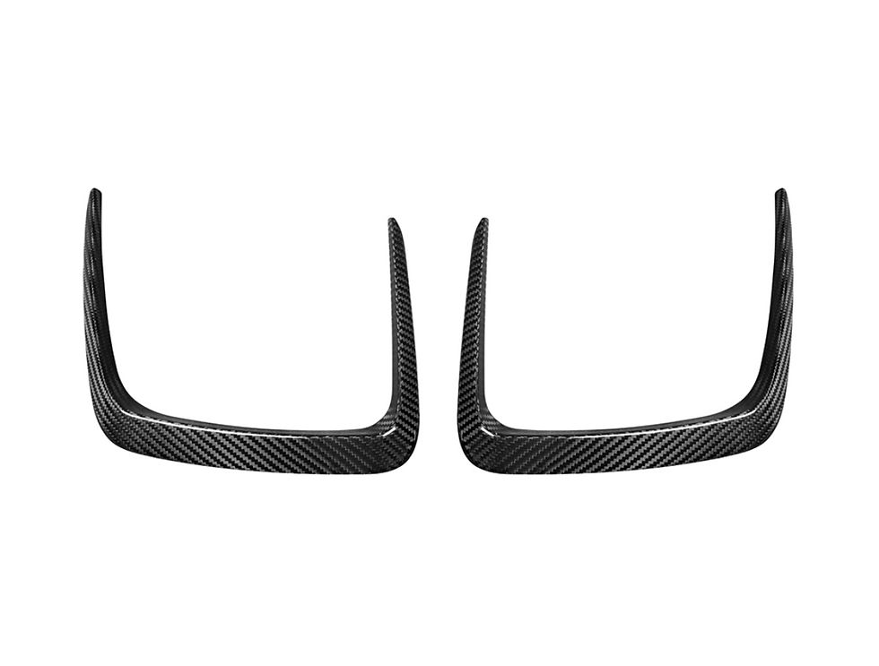 Thumbnail: G8X M3/4 Dry Carbon Fiber Front Hood Air Vent Trim