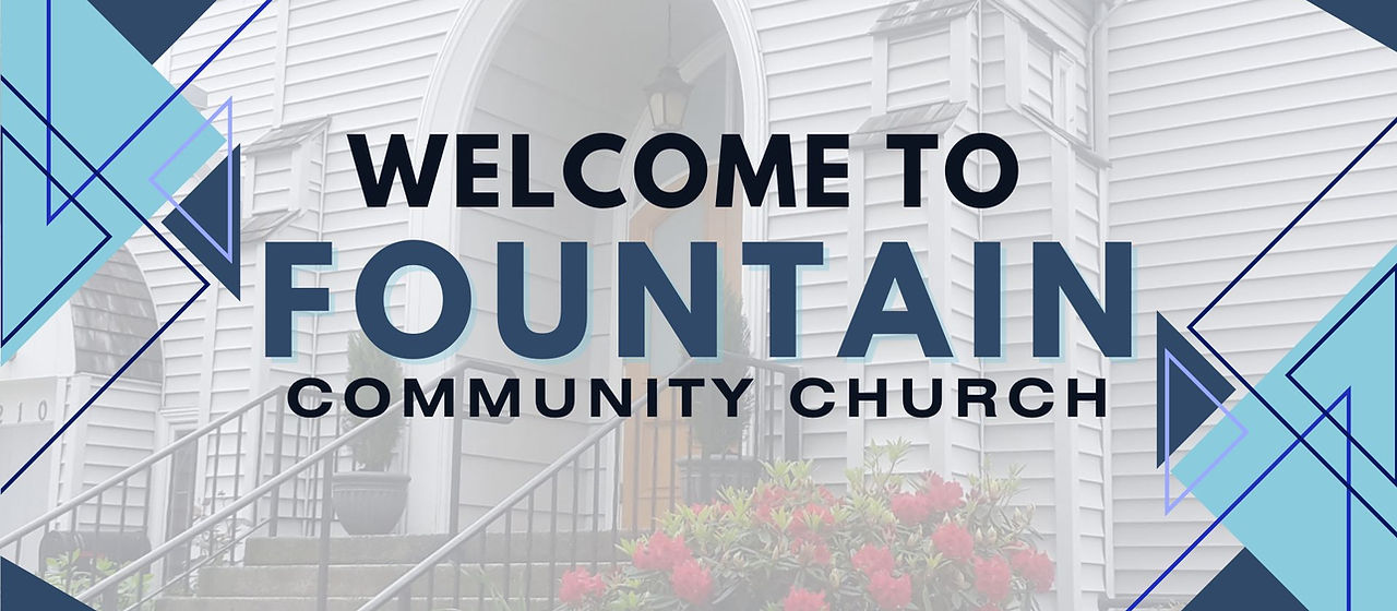 Fountain Community Church 1