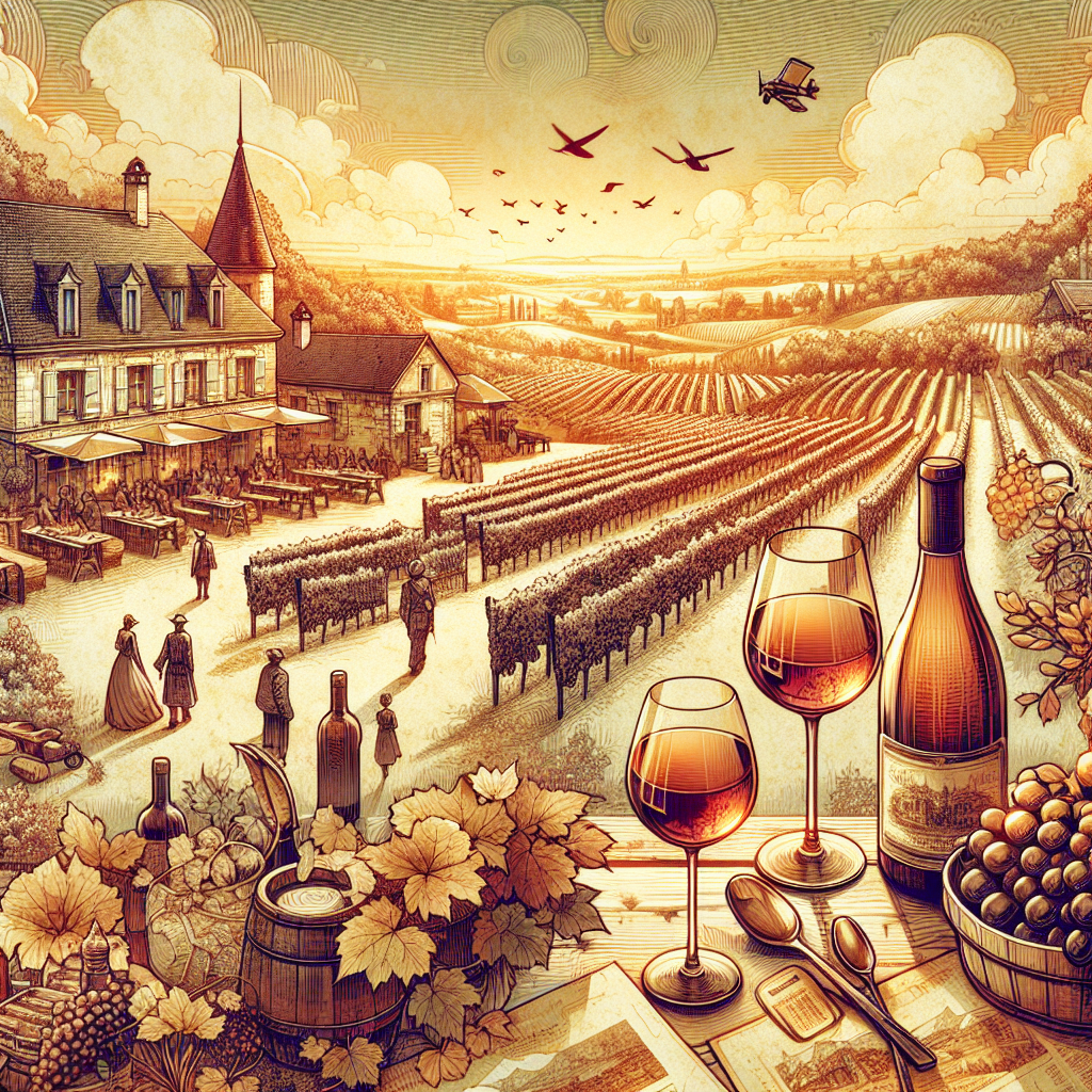 Burgundy Vineyard
