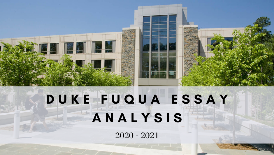 Duke mba essay examples image
