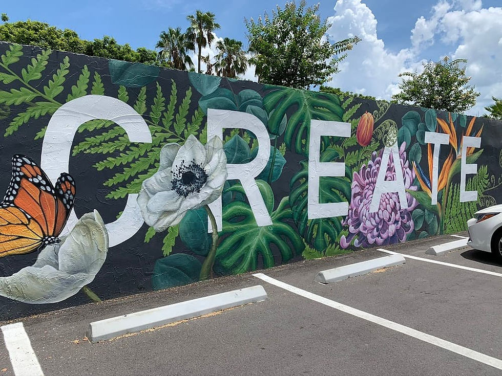Lakeland, Florida "Create" Mural