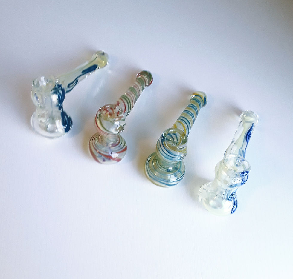 Thumbnail: Swirl Glass Bubbler