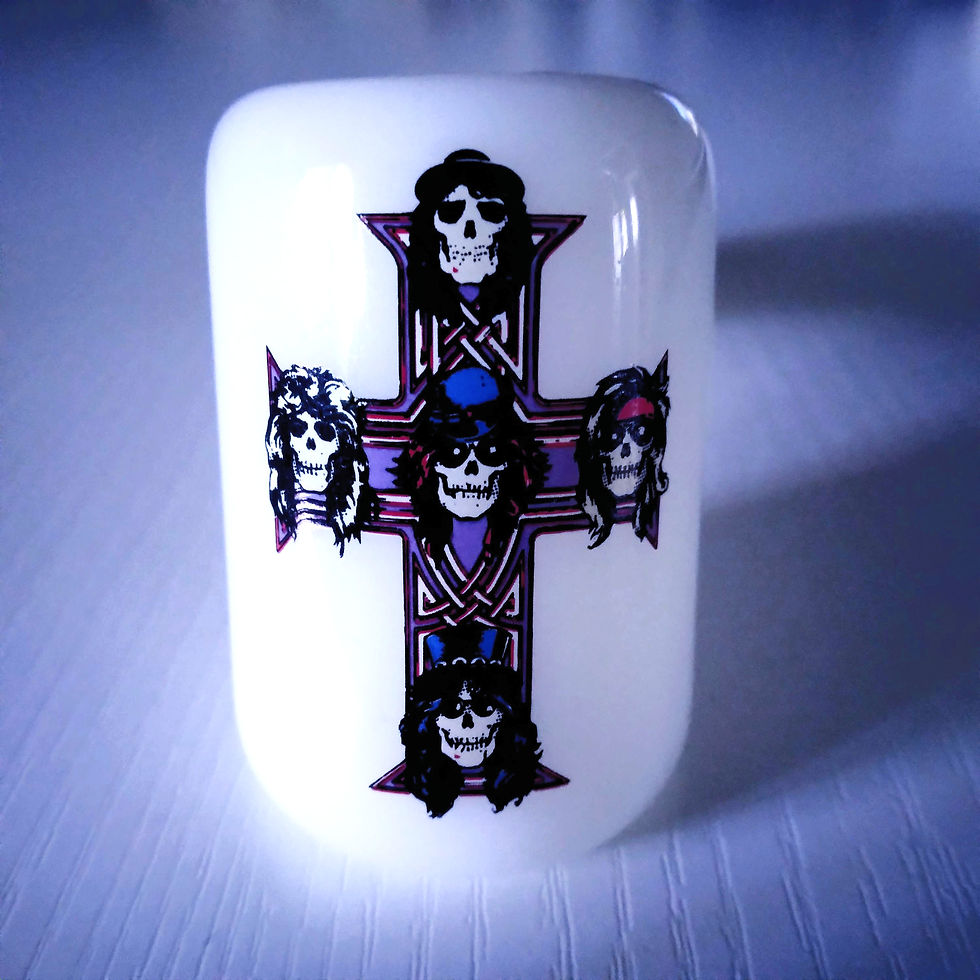Thumbnail: Guns N' Roses White Glass Hammer