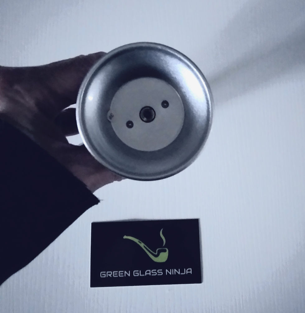 Thumbnail: Sondiko Butane Tocrch Silver & Black 6" refillable and adjustable