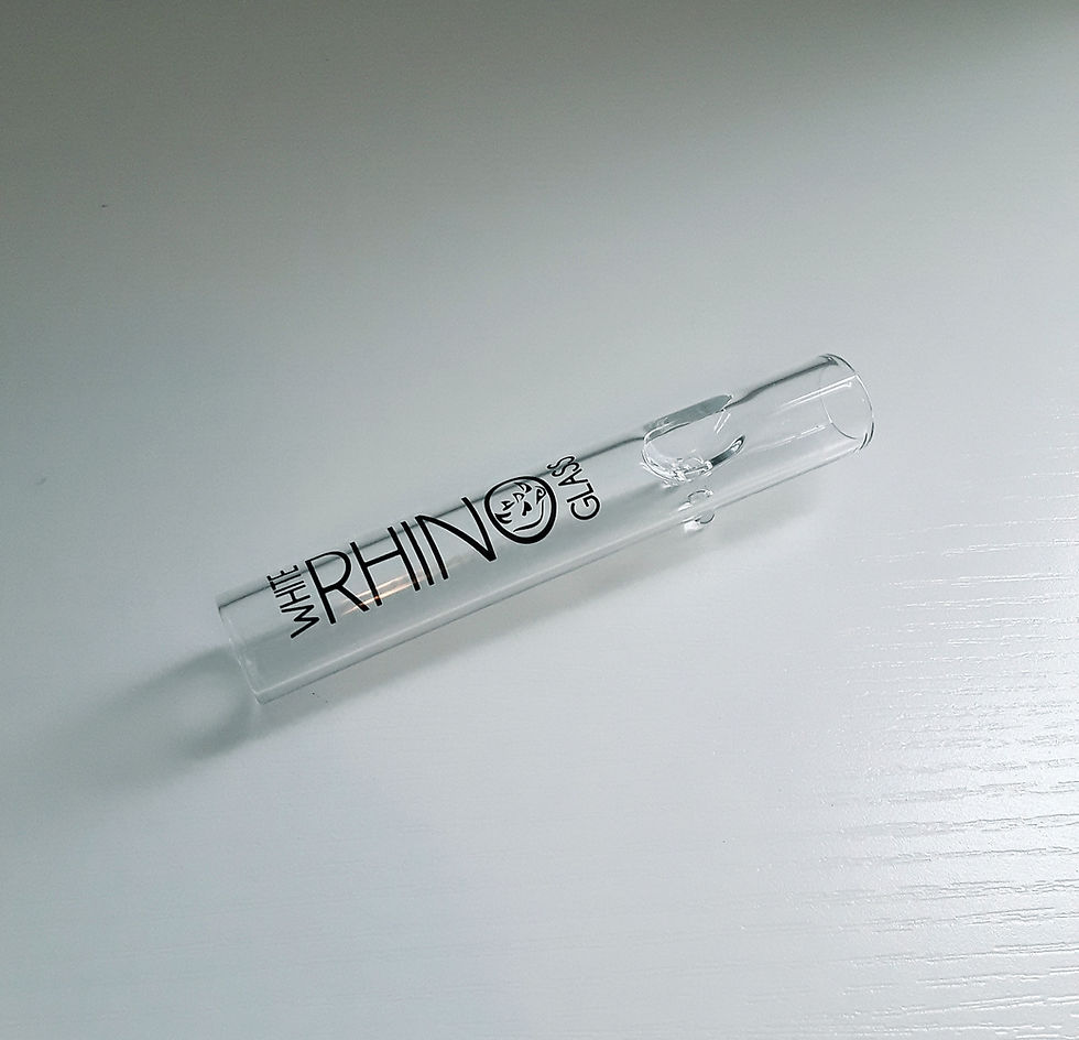 White Rhino Glass Steamroller 18mm