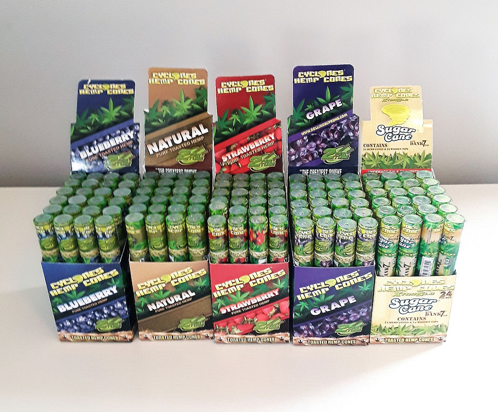 Cyclone Hemp Cones 2 per tube