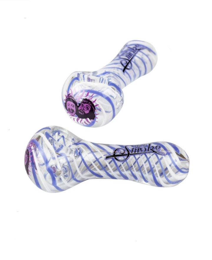 Thumbnail: Cheech & Chong Glass Spoon Up in Smoke Purple