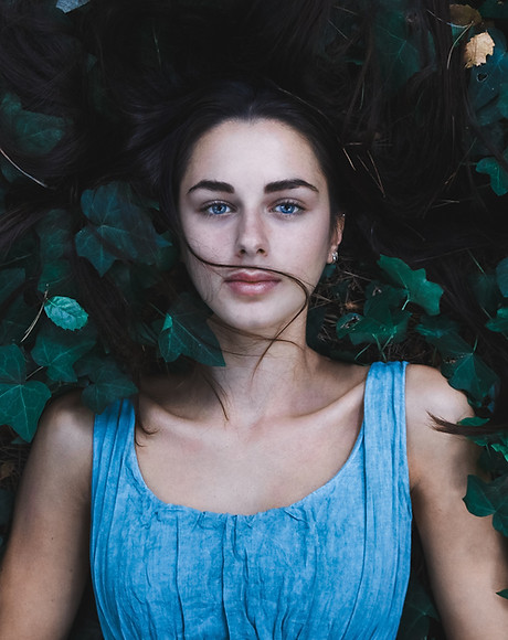 Lady in Nature