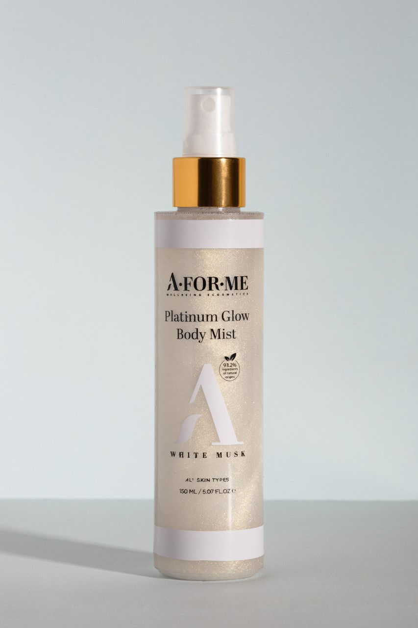 A For Me Platinum Glow Body Mist White Musk