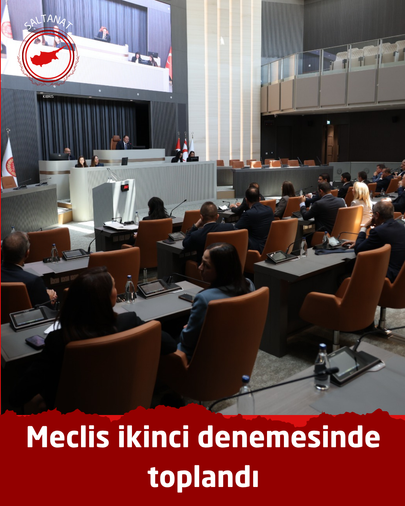 Meclis ikinci denemesinde toplandı