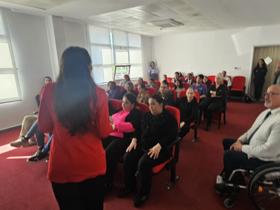 A “Working Life Information Seminar” was held for disabled individuals at the Barrier-Free Living House.