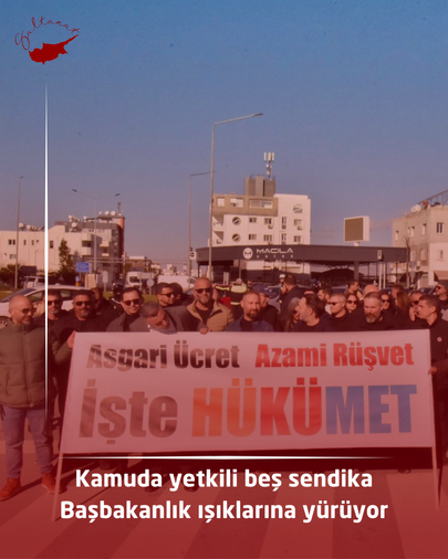 Kamuda yetkili beş sendika Başbakanlık ışıklarına yürüyor