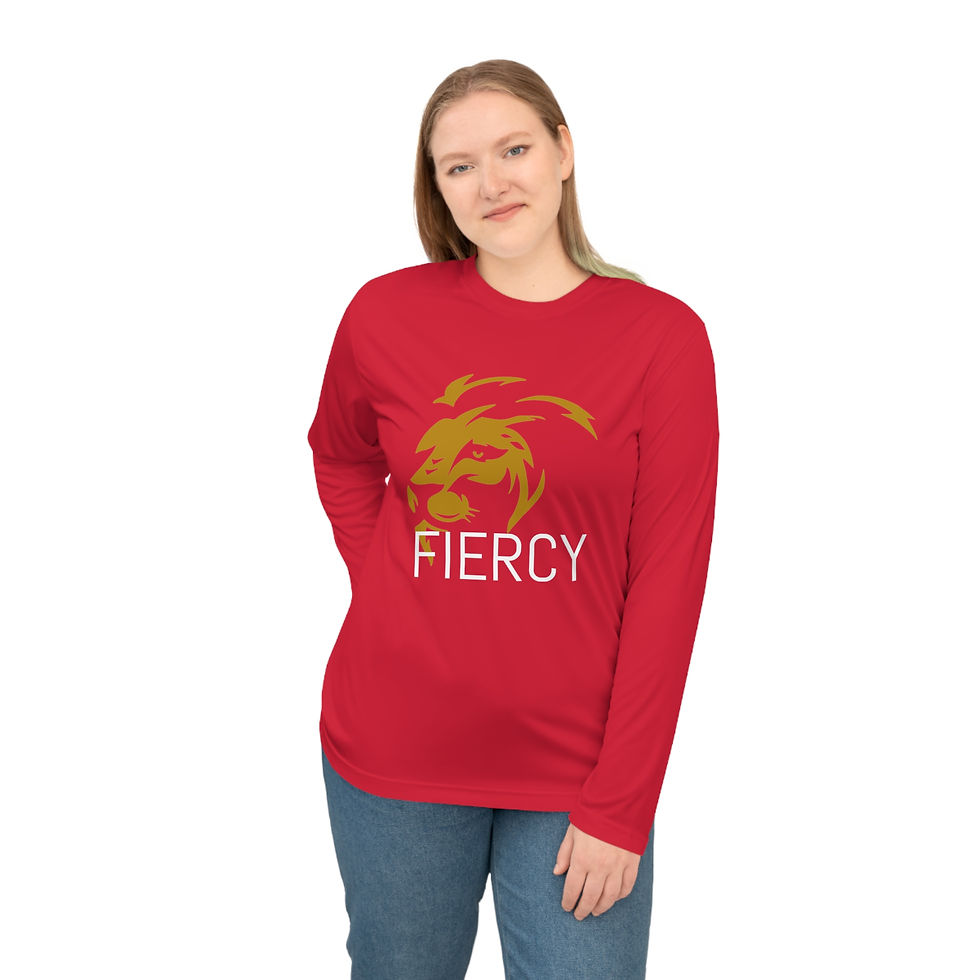 Thumbnail: Fiercy Lion Performance Long Sleeve Shirt