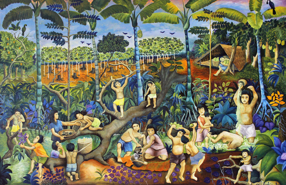 Baño en la quebrada