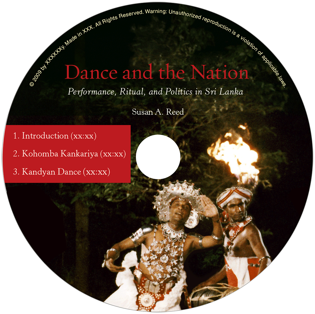 Dance and the Nation DVD design