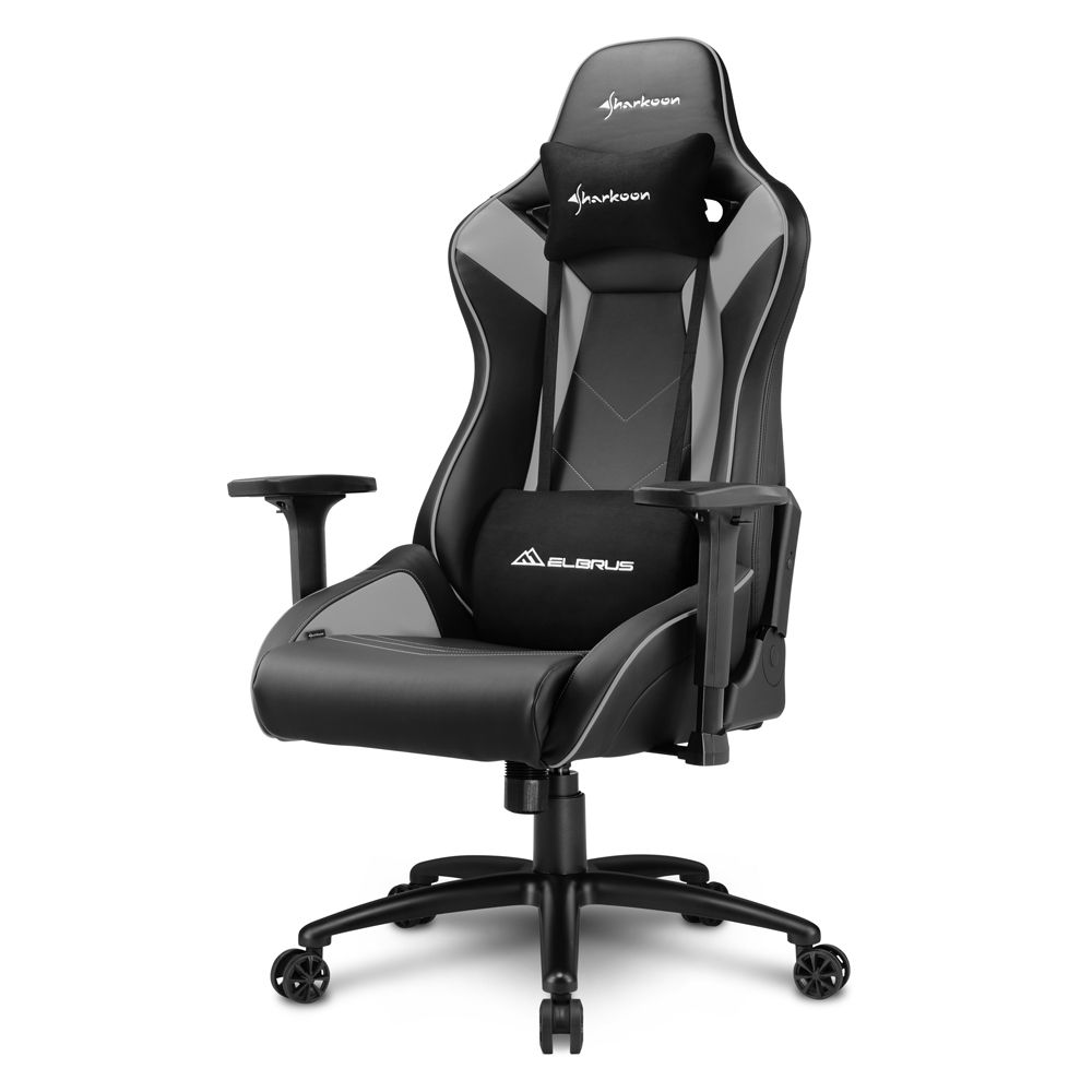 Silla Gamer Sharkoon Elbrus 3 Gray