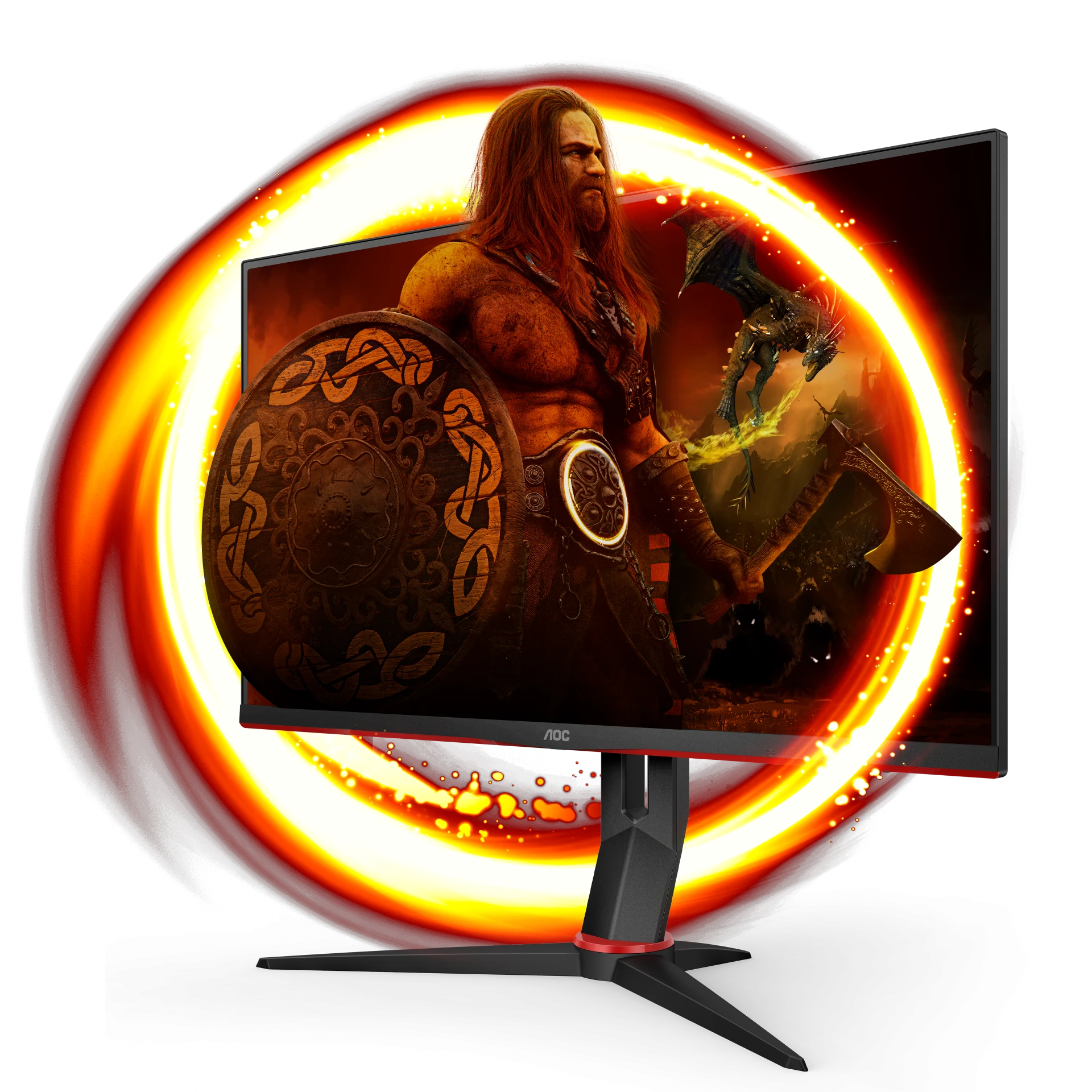 MONITOR 27" AOC 27G2 WLED 1920X1080 144HZ 1MS HDMI DP VGA WIDE NEGRO G-SYNC  "T"