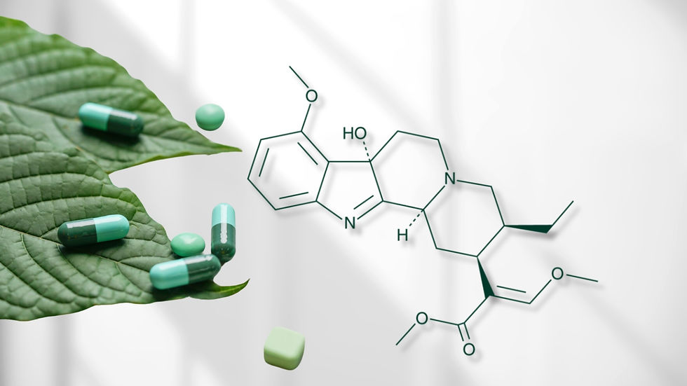 7-Hydroxymitragynine's (7-OH) Chemical Structure