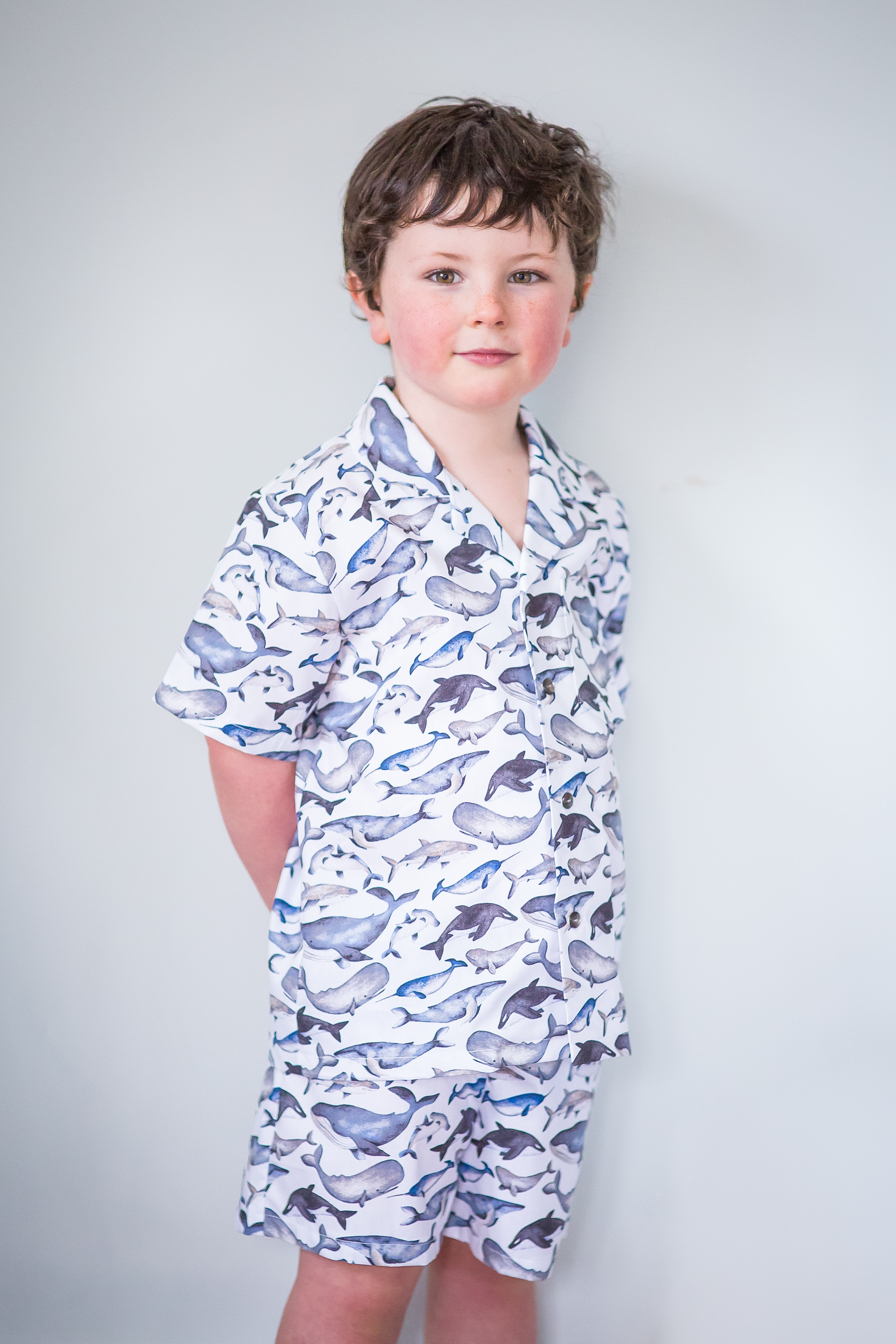 Classic PJ's in whale print