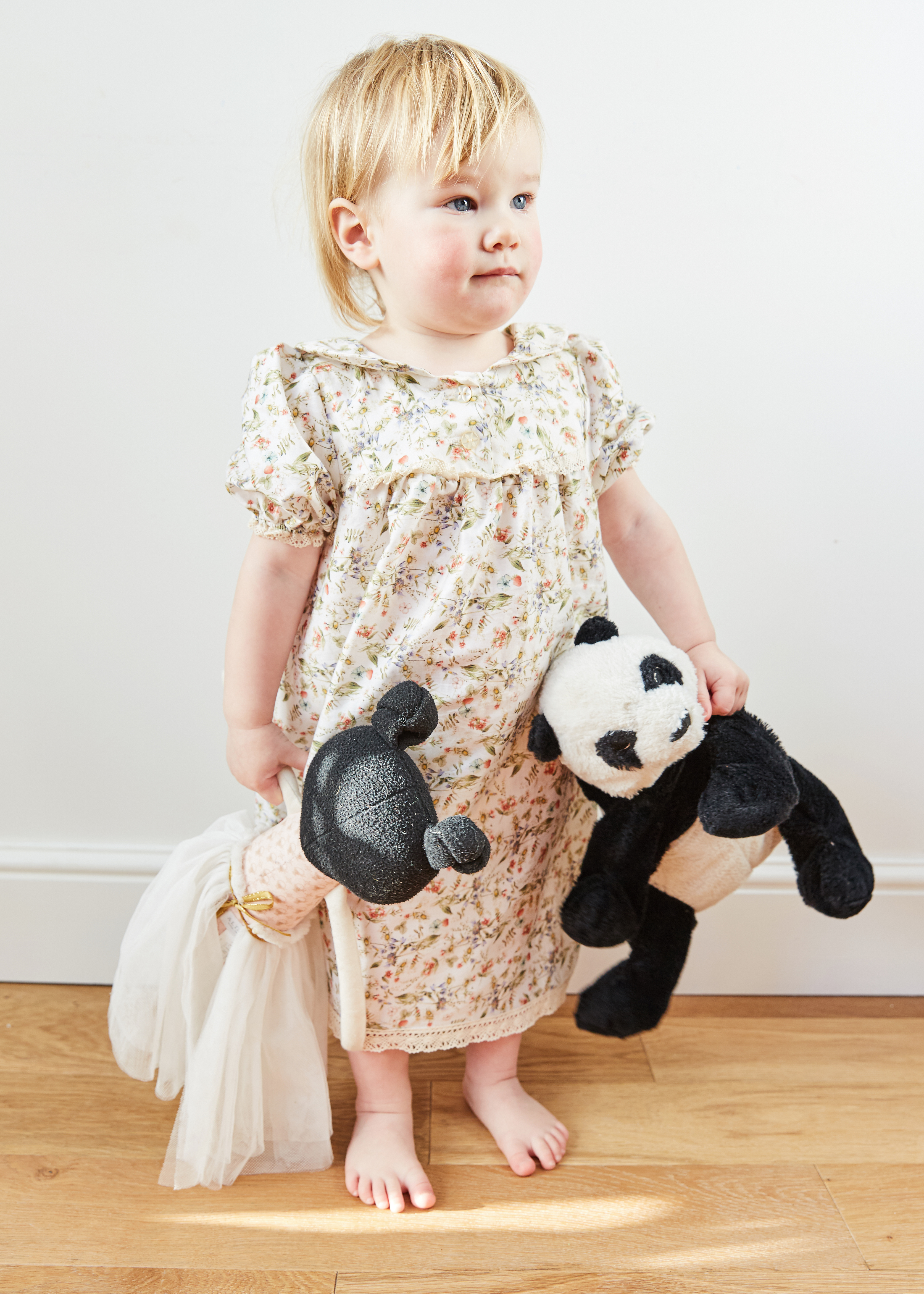 Nightie in Liberty wild flowers
