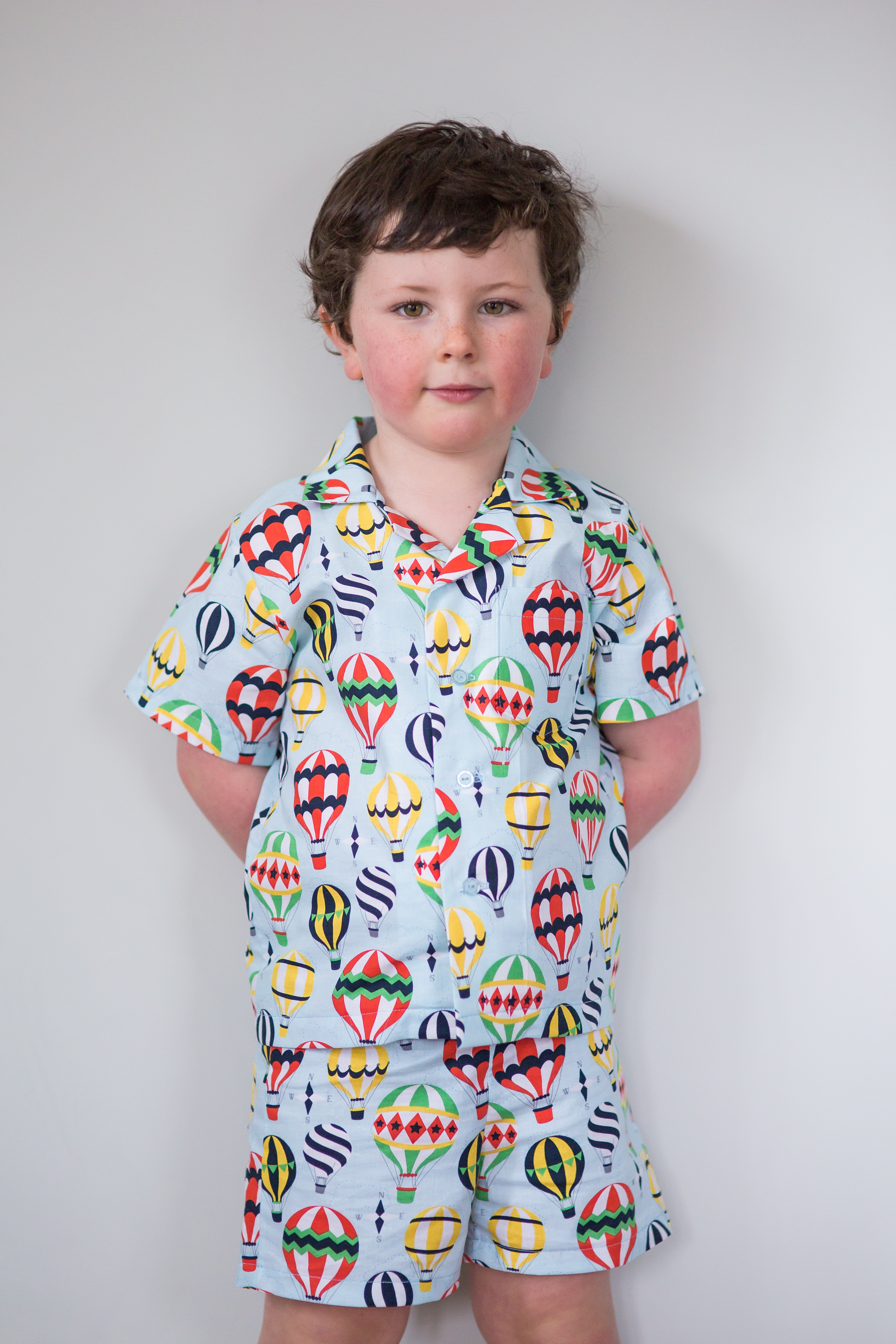 Classic PJ's in hot air balloons