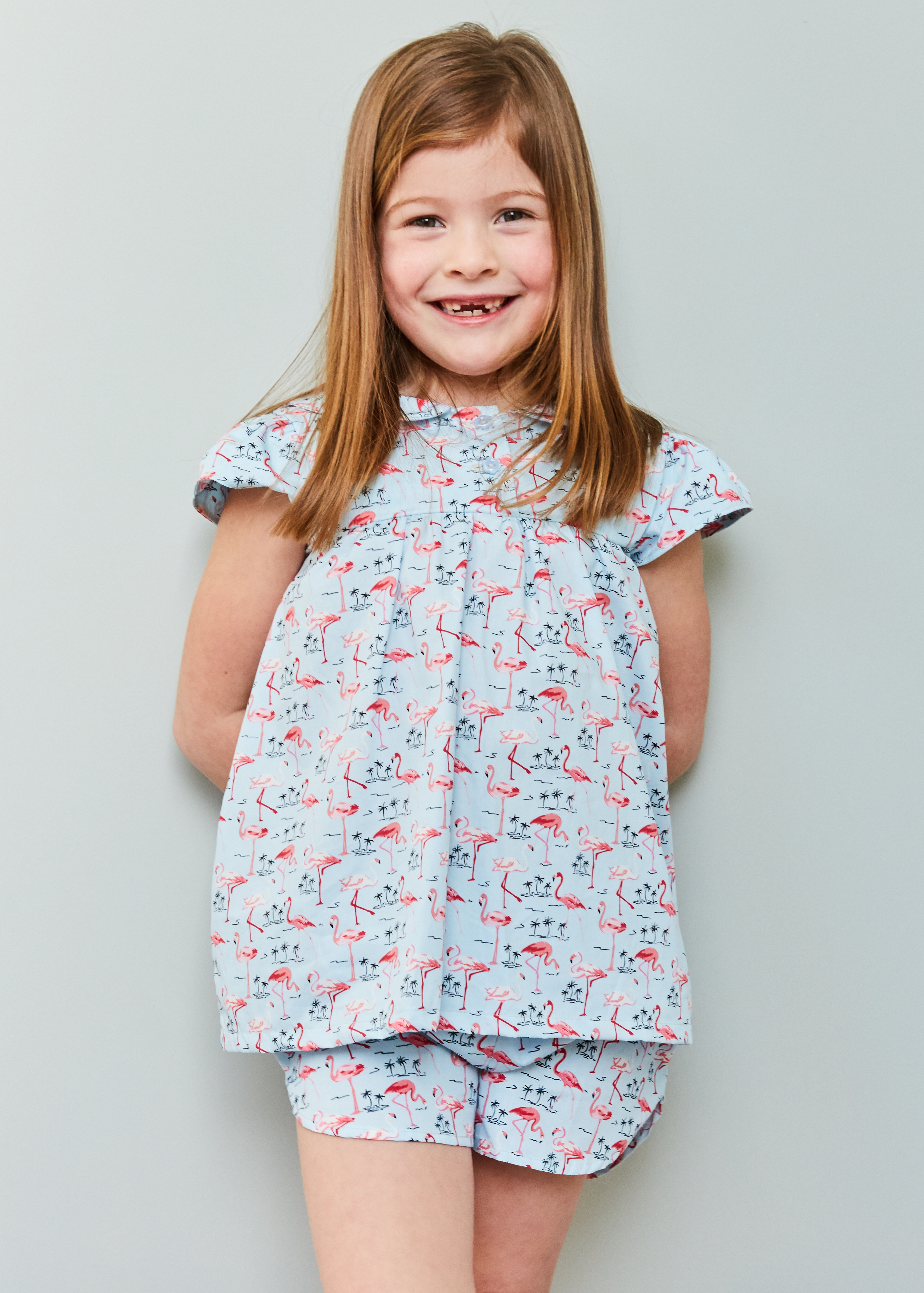 Pretty PJ's in Flamingo print