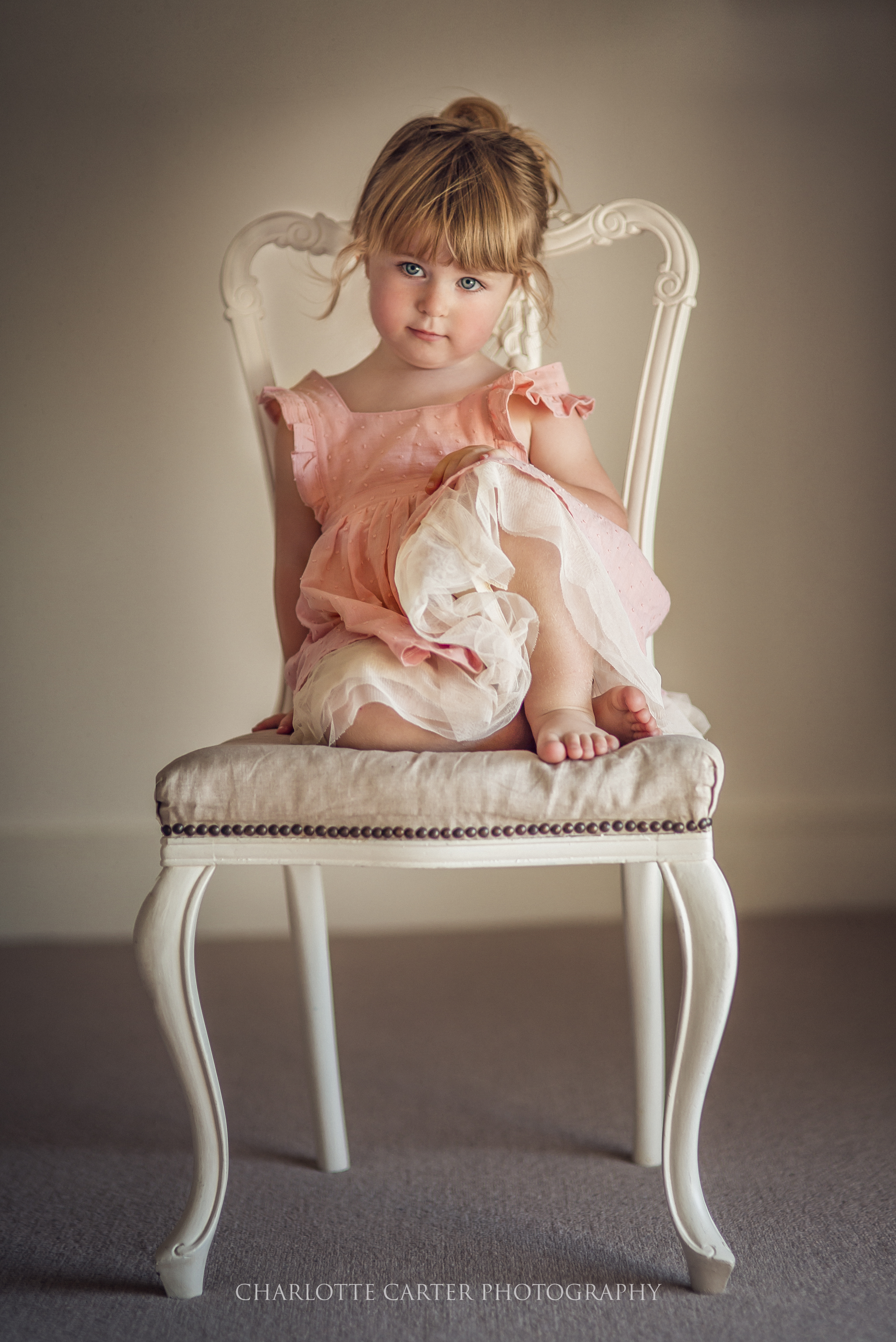 Ruffle V Back Dress