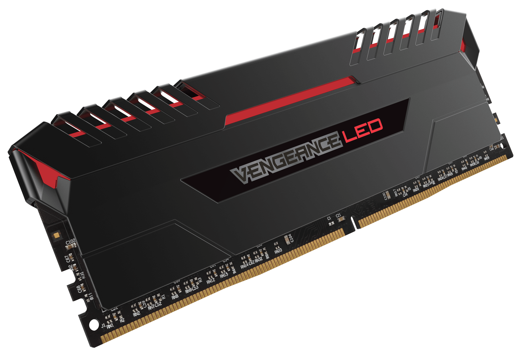 DIMM VENGEANCE® 16GB (2 x 8GB) DDR4 2666MHz - Red LED