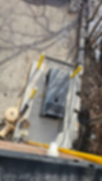 Commercial generator installation