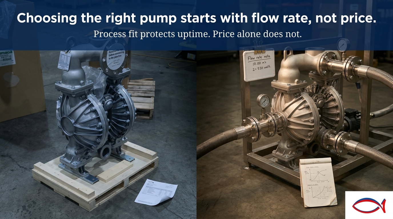 Flow First: Choosing the Right Industrial Pump by Matching Required Flow—Not Just Price