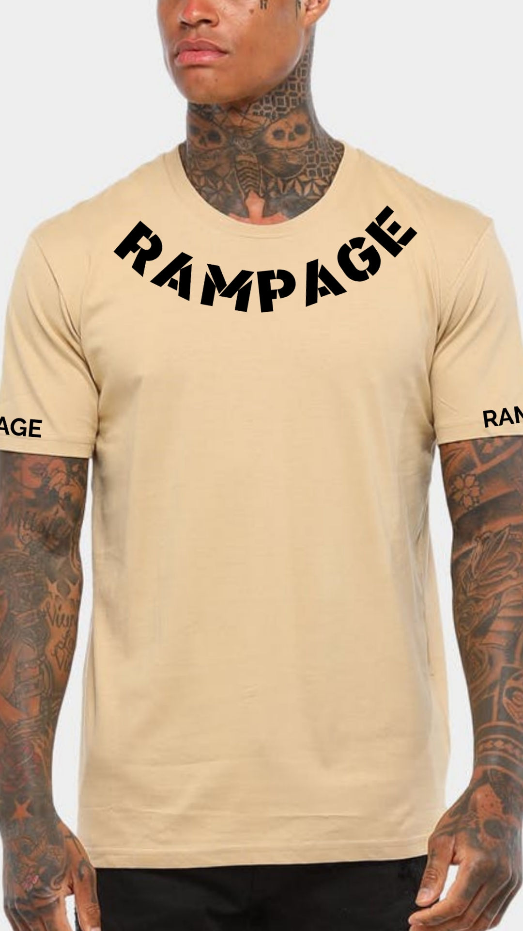 Tan OG Rampage Tee - Classic AS Colour