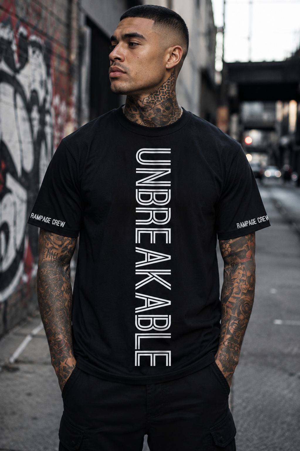 Unbreakable Staple Tee - Black