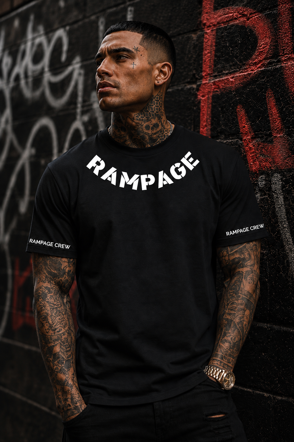 OG Staple Tee - Black & White
