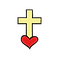 Cross & Heart
