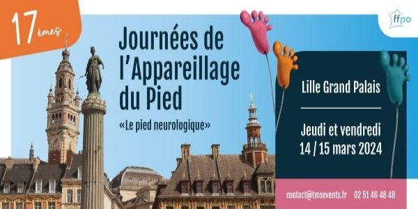Photo promotionnelle des journées de l'appareillage du pied