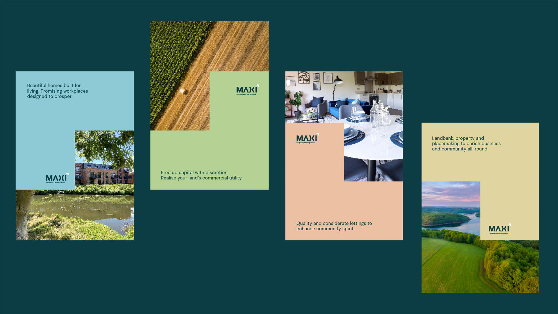 MaxiPDI branded brochure mock ups