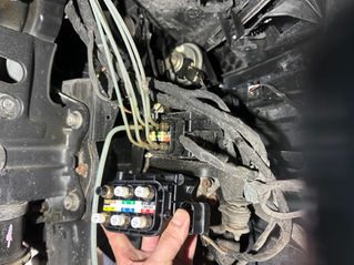 MB air suspension valve solenoid