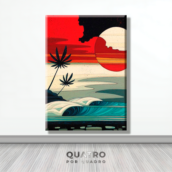 Miniatura: Quadro em tela canvas