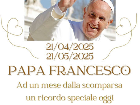 Papa Francesco sei nei nostri cuori, prega per noi!
